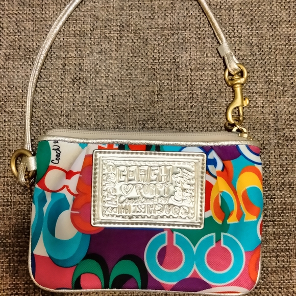 Coach Accessories - Coach Poppy Mini Wristlet